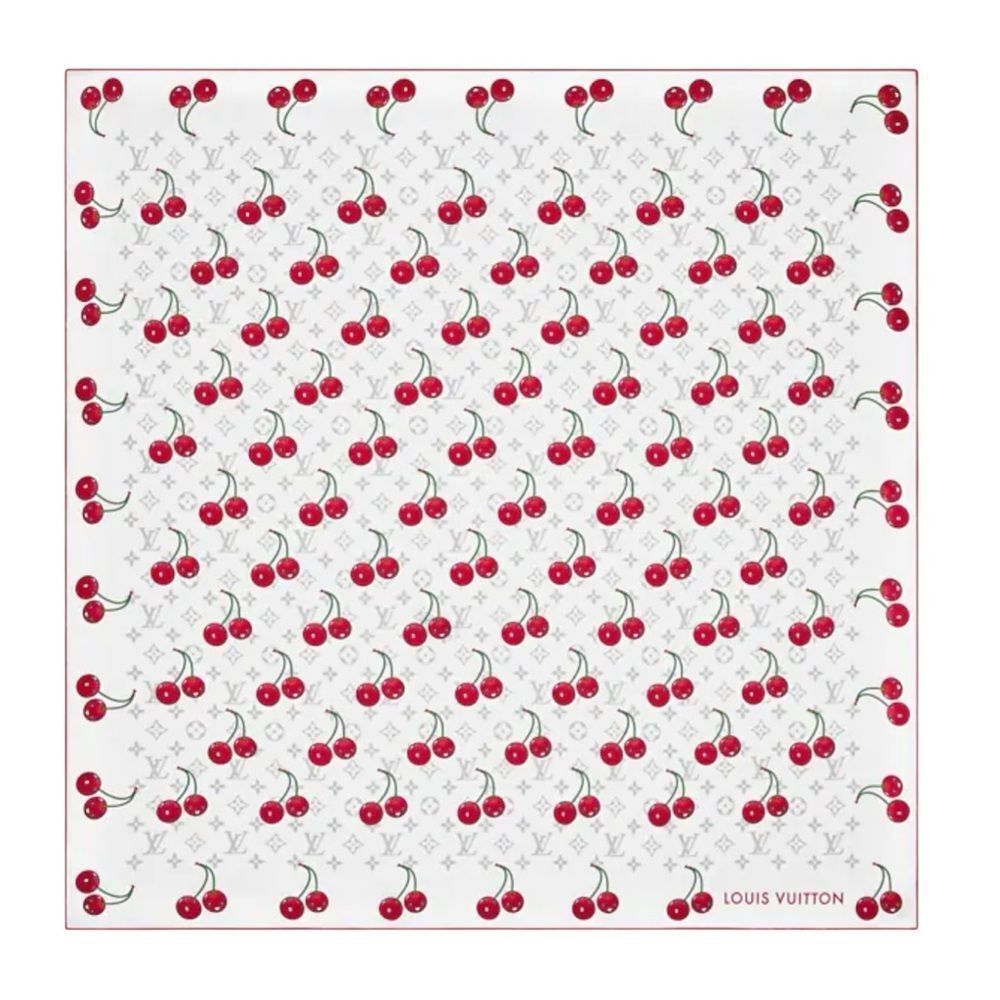 NWT Louis Vuitton x Murakami Silk Scarf